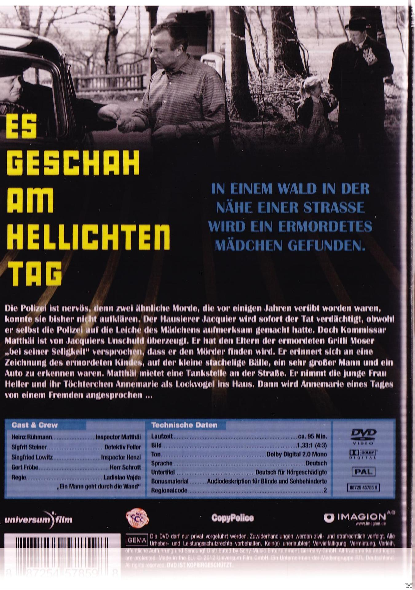 DVD-Cover mit Text und zwei Männern, einer mit Kind, in der Nähe eines Autos.