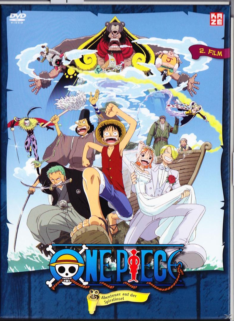 DVD-Cover des Anime One Piece, mit Charakteren in einer lebendigen, actionreichen Szene.