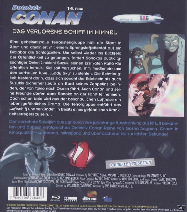 Detective Conan - 14. Film: Das verlorenen Schiff am Himmel Blu-ray