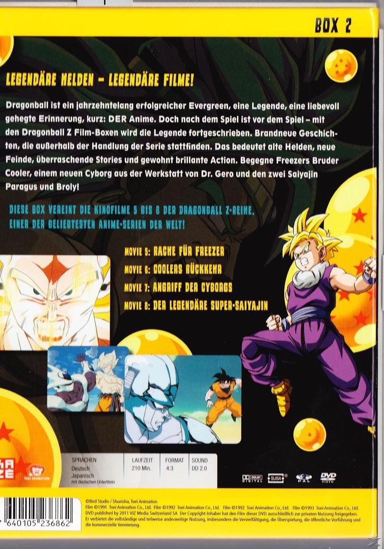 DVD-Cover mit Zeichentrickfiguren, die den Titel zeigen, und der Hintergrund ist blau.