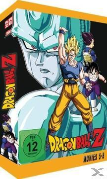 Dragon Ball Z DVD-Box-Set mit den Charakteren Goku, Gohan und anderen. Grünes FSK 12 Logo.