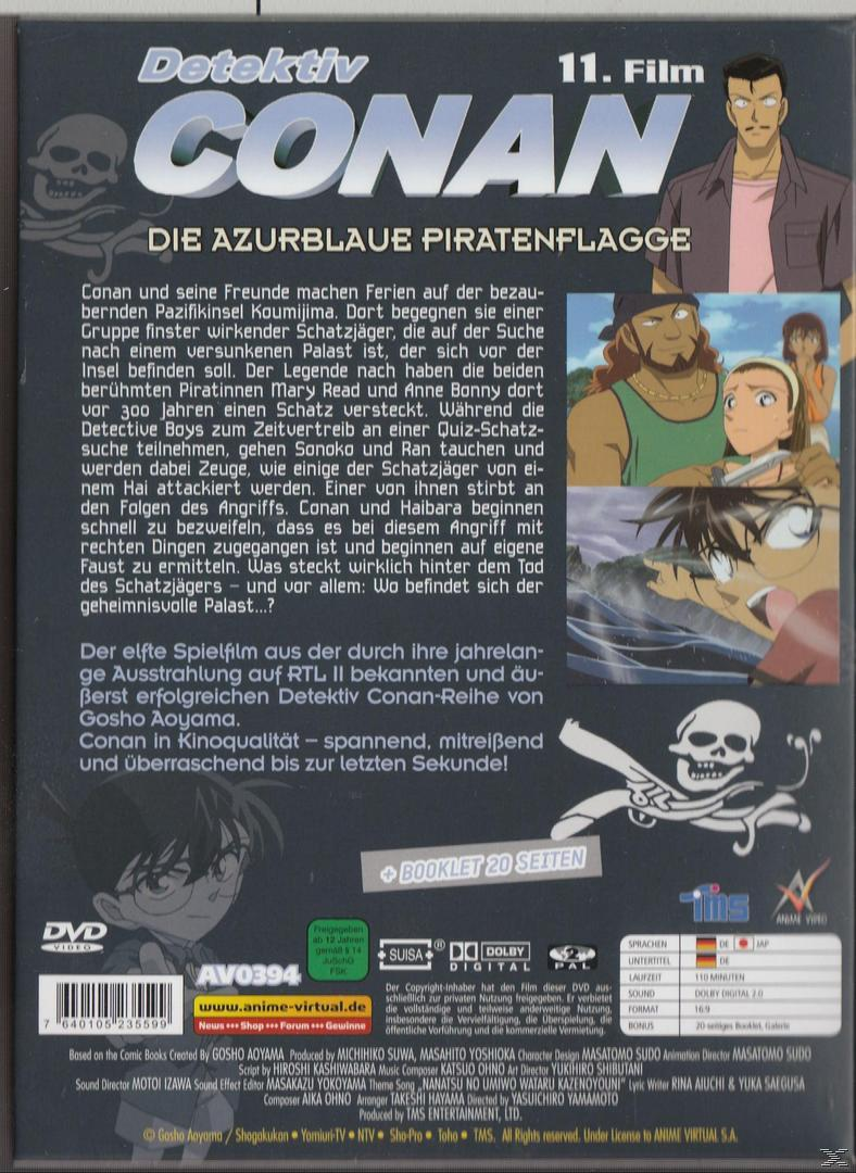 DVD-Cover für Detektiv Conan. Enthält Anime-Charaktere mit Text auf Japanisch.