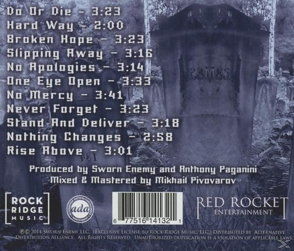 Sworn Enemy - Living On Borrowed Time  - (CD)
