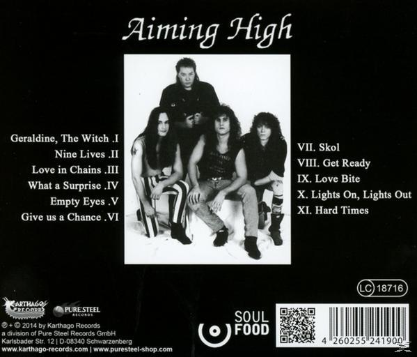 Aiming High - Geraldine, The Witch  - (CD)