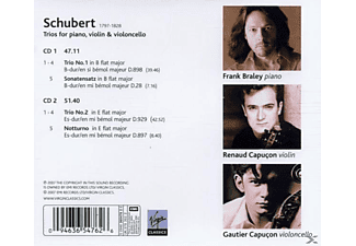 Gautier Capucon - Schubert Trios Piano - CD