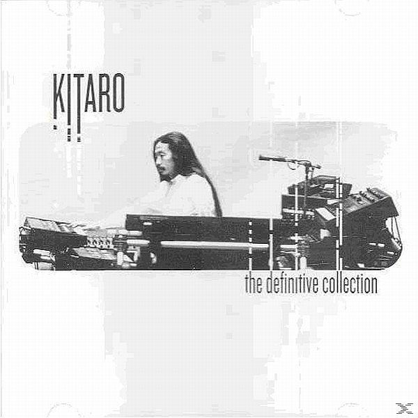 CD-borító: Kitaro, egy férfi billentyűzik, fekete-fehér designnal.