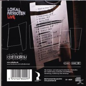 Cat Ballou - Lokalpatrioten Live  - (CD)