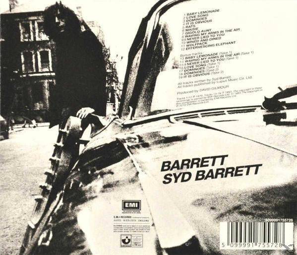 Syd Barrett - Barrett (CD) 