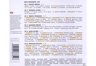 Plácido Domingo - 100 Best Placido Domingo - CD