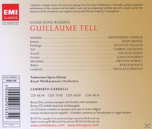 Különböző előadók - Guillaume Tell (CD)
