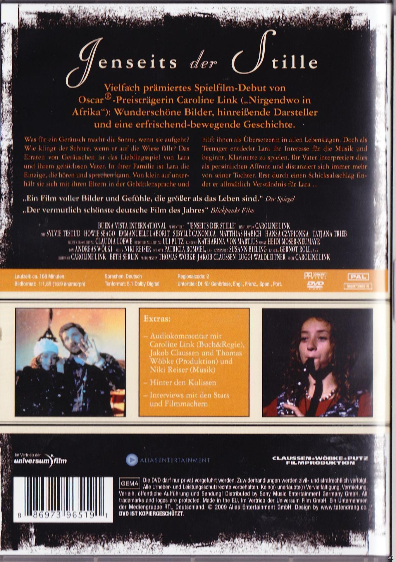 DVD-Cover mit Text und einer Frau in einem Film.