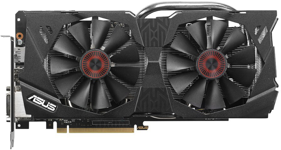 ASUS GeForce® GTX 970 4GB, STRIX-GTX970-DC2OC-4GD5 (90YV07F0-M0NA00)