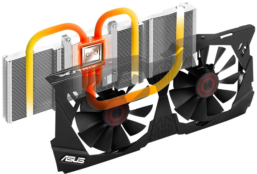 ASUS GeForce® GTX 970 4GB, STRIX-GTX970-DC2OC-4GD5 (90YV07F0-M0NA00)