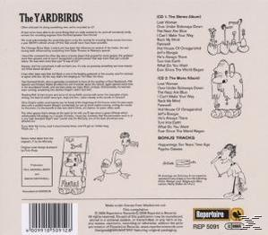 CD-Cover. Cartoonhafte Illustration. Text links. Titelliste rechts. Barcode.