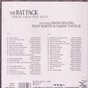 Rückseite einer CD mit Frank Sinatra, Dean Martin und Sammy Davis Jr.