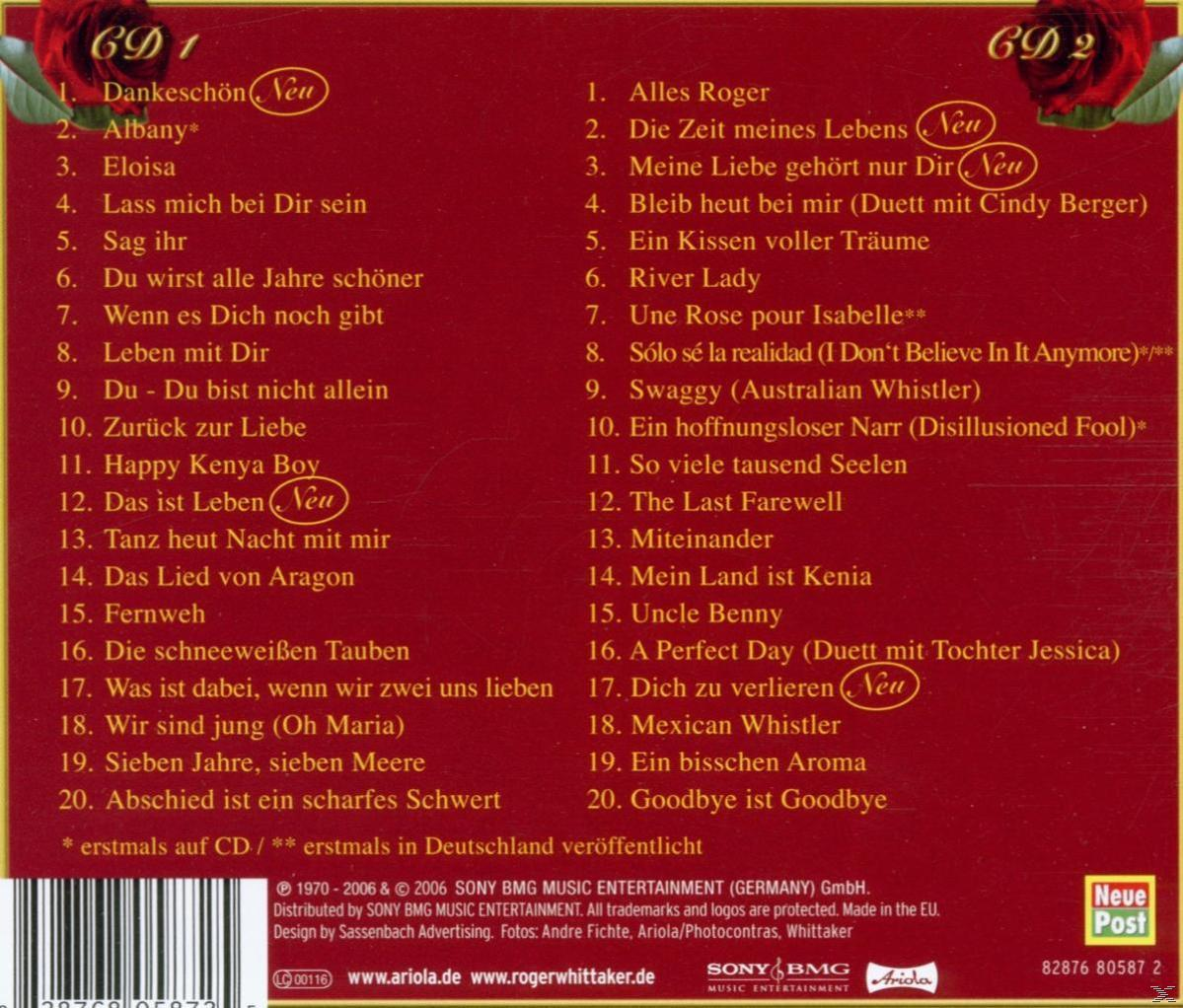 Album-Rückseite. Zwei CDs und eine Trackliste auf Deutsch. Copyright-Informationen und Logos sind sichtbar.