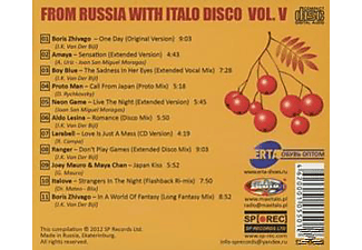 VARIOUS - From Russia With Italo Disco Vol.5  - (CD)