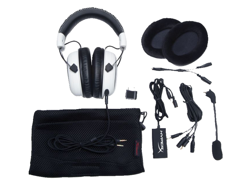 KINGSTON KHX-H3CLW HyperX Cloud Gaming Kulaküstü Kulaklık Beyaz