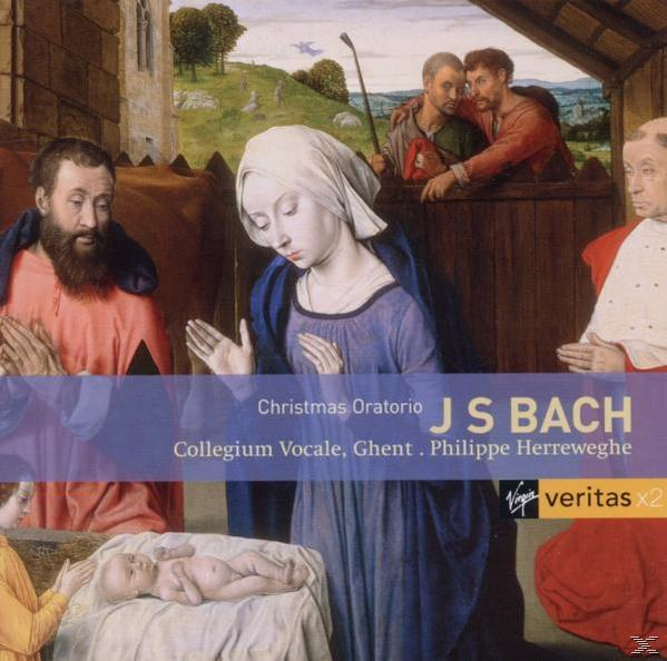 CD-Cover mit einem Gemälde einer religiösen Szene. Menschen sind anwesend.