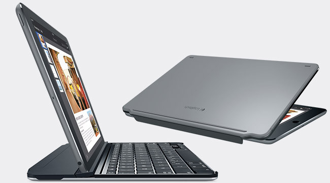 LOGITECH 920-006524 Ultrathin Tastatur Grau