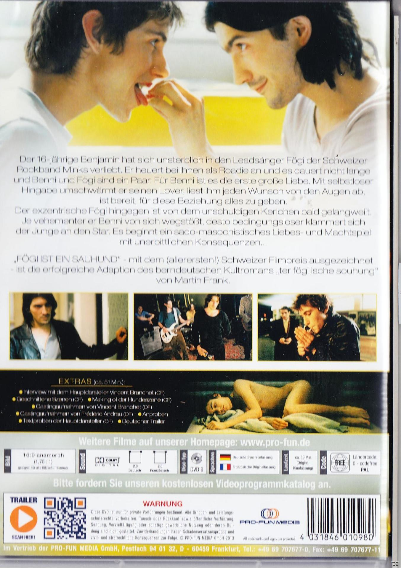 DVD-Rückseite: Zwei Männer, Text auf Deutsch, Filmstills, ein Barcode und DVD-Informationen.