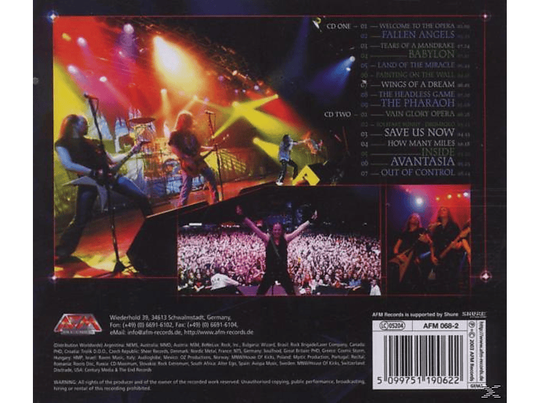 Thumbnail - Edguy - Burning Down The Opera (Live) (CD)