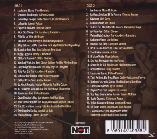 VARIOUS - The Best Of Cajun & Zydeco  - (CD)