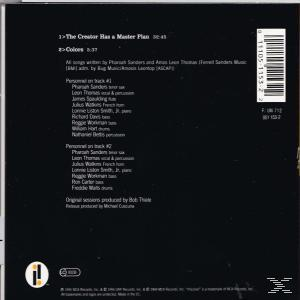 Egy zenei album hátlapja, fekete háttérrel, fehér szöveggel, a dalok listájával és az előadó adataival.
