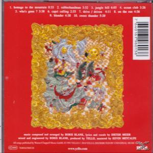 Eine CD-Hülle mit Kunstwerk in einem verzierten Goldrahmen, roter Hintergrund.