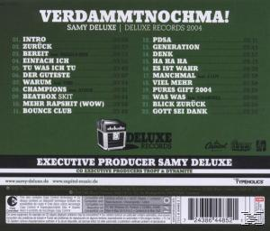 CD-Rückseite mit Titelliste und Albumtitel. Grüner Hintergrund mit Text und einem Logo.