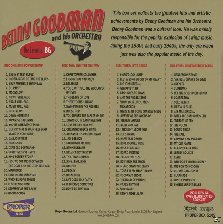 Benny Goodman - The Essential BG  - (CD)
