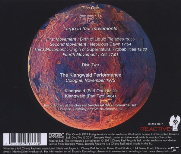 Tangerine Dream - Zeit (Remastered+Expanded 2cd Edition)  - (CD)