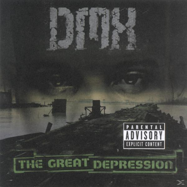 Album borító a 'The Great Depression' címmel. A borítón egy arc és egy sötét háttér látható.