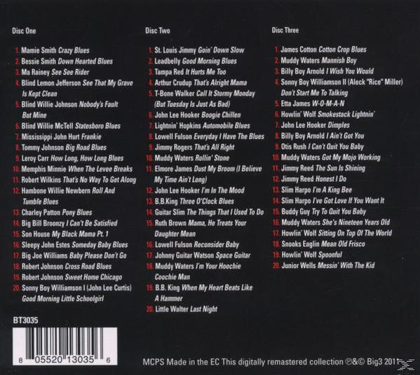 VARIOUS - The Blues: The Absolutely Essential 3CD Collection  - (CD)
