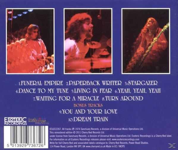 Tempest - Living In Fear (Expanded+Remastered)  - (CD)