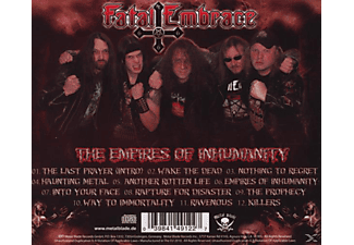 Fatal Embrace - The Empireds Of Inhumanity'  - (CD)
