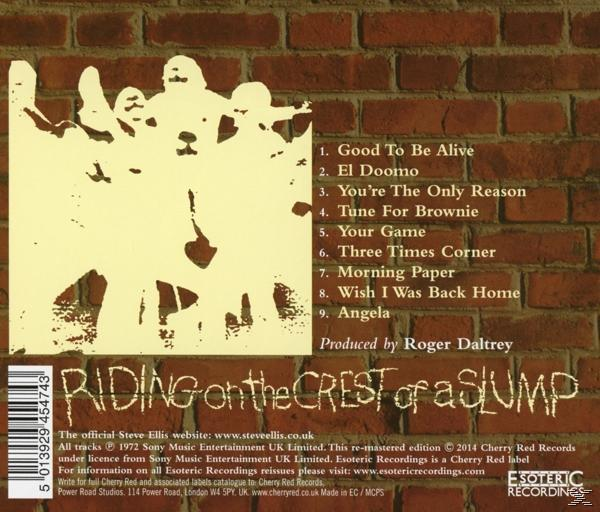 Ellis - Riding On The Crest Of A Slump  - (CD)