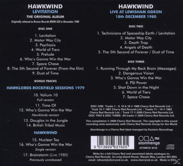 - Levitation (CD) Set) Box - (3cd Hawkwind