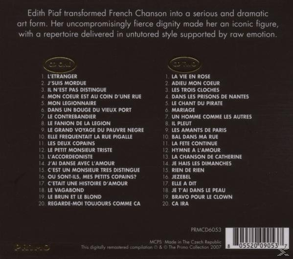 Edith Piaf - The Passion Of - Piaf (CD) Edith