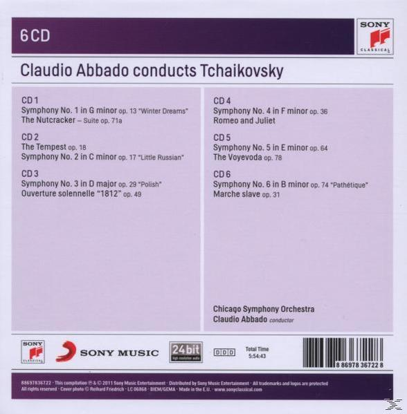 Claudio Abbado - Claudio Abbado Conducts Tchaikowsky  - (CD)