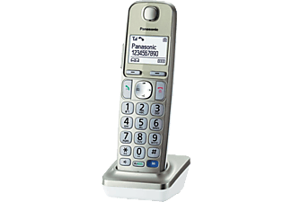 PANASONIC KX-TGEA20EXN HANDSET+CHARGER (Zusatzmobilteil) - schnurloses DECT Telefon (Silber)