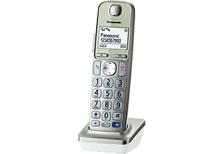 PANASONIC KX-TGEA20EXN portatile aggiuntivo (portatile aggiuntivo) - Telefono DECT cordless (Argento)