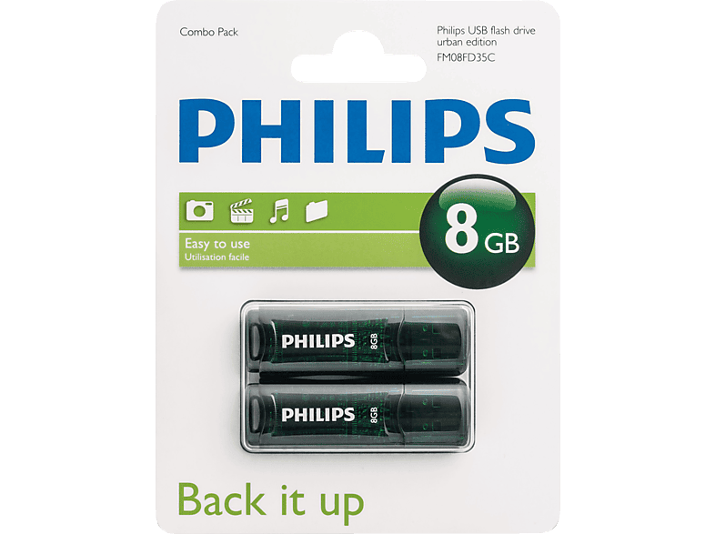 Philips Fm08fd35c 10 Durchsichtig 8 Gb Mediamarkt