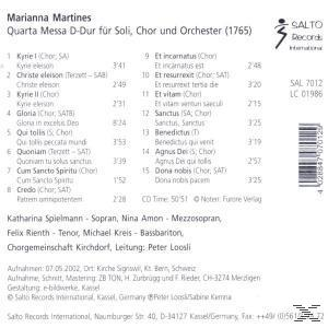 CHORGEM.KIRCHDORF - Quarta Messa D-Dur  - (CD)