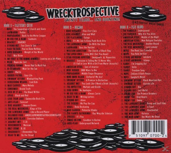 VARIOUS - Fatwrecktrospective  - (CD)