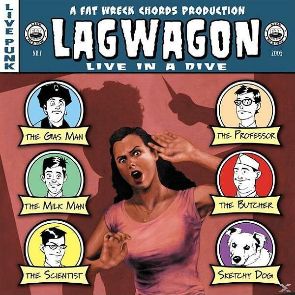 (CD) In Lagwagon A Live - Dive -