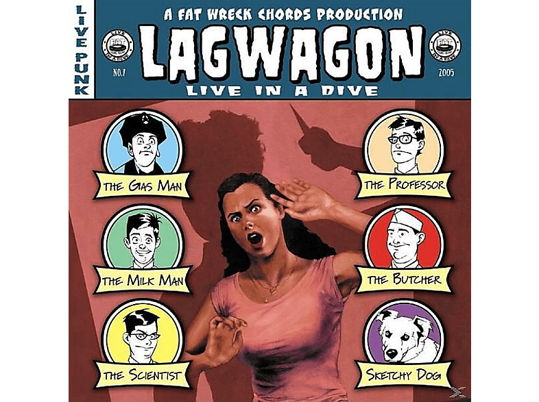 Lagwagon - A Live (CD) - In Dive