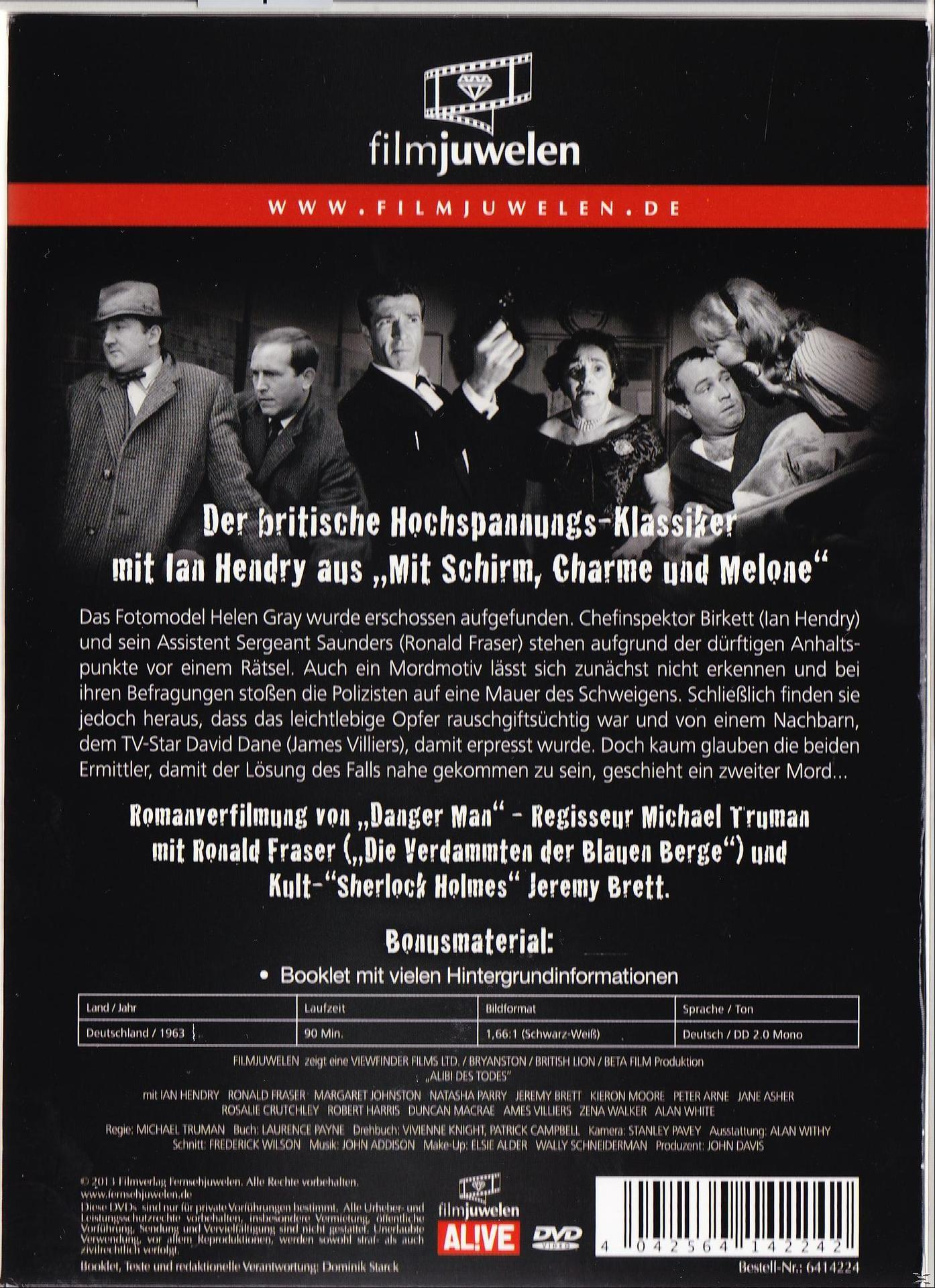 Film-DVD-Cover mit einer Gruppe von Leuten, Schwarzweißfoto. Text auf Deutsch. Filmtitel oben.
