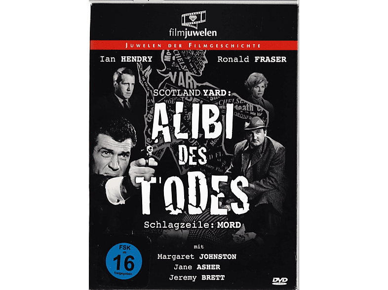ALIBI DES TODES-SCHLAGZEILE: MORD DVD (FSK: 16)