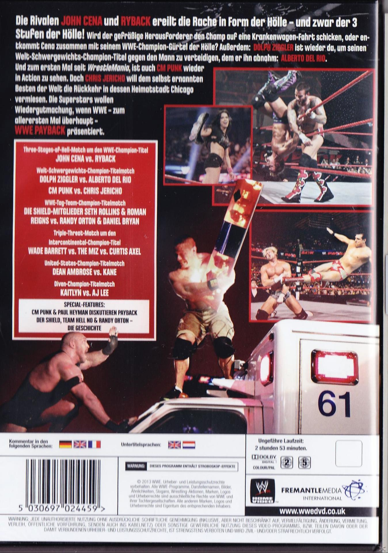 WWE - Payback 2013 DVD